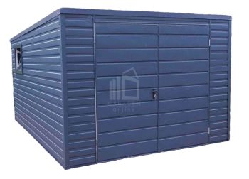 Gartenhaus 3x4m VERZINKT PVC Kippfenster Anthrazit | ID214 |