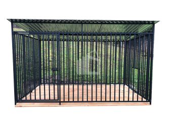 Hundezwinger 3x3m Holzboden GP182