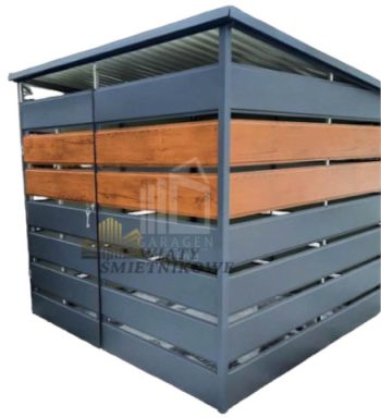 Mulltonnenbox- pultdach 2x2m - GP158