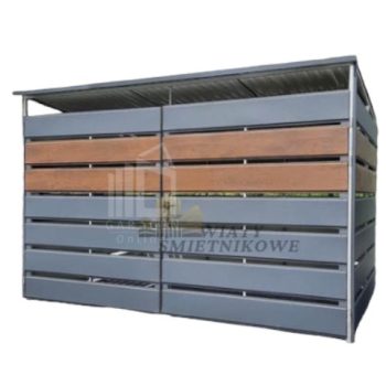 Mulltonnenbox - pultdach 3x2m - GP159